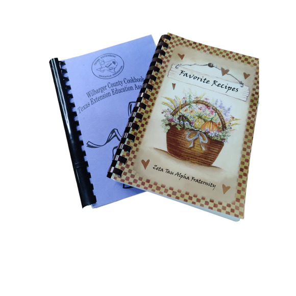 Bundle of Favorite Recipes by entities from Wilbarger Texas County cookbooks - Picture 1 of 5
